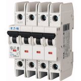 Miniature circuit breaker (MCB), 5 A, 4p, characteristic: D, ring tongue