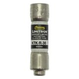 Fuse-link, LV, 0.1 A, AC 600 V, 10 x 38 mm, CC, UL, fast acting, rejection-type