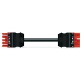 pre-assembled interconnecting cable Cca Socket/plug red