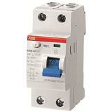 F202 A S-40/0.3 Residual Current Circuit Breaker 2P A type 300 mA