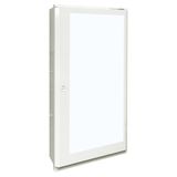 Flush-mounted version 6x24MW + glazed door