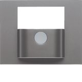 K.x Cover for KNX (TP+EASY) Movement detector module, stainless steel