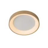 Lucide VIDAL - Flush ceiling light - Ø 28 cm - LED Dim. - 1x20W 2700K - Matt Gold / Brass