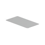 Device marking, Self-adhesive, halogen-free, 17 mm, Polyester, grey