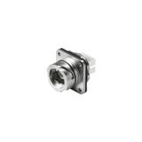 FO connector, IP67, Connection 1: SCRJ, Connection 2: SCRJ, Multimode,