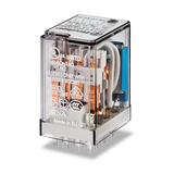 Relay for printed circuit 4CO 7A/24VDC/Agni+Au (55.14.9.024.5000)