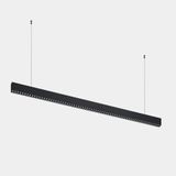 Lineal lighting system Infinite Slim Continuidad Pendant 1680mm 43.1 4000K CRI 90 DALI-2/PUSH Black IP40 5496lm