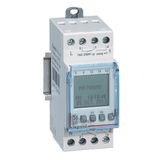 Programmable time switch digital disp. - multifunction annual prog. - 2 outputs