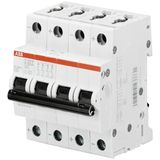 S204M-K50UC Miniature Circuit Breaker - 4P - K - 50 A