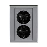 5522H-C03457 69 Shuko double socket outlet