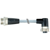 7/8" male 0° / 7/8" female 90° PUR 5x1.5 gy UL/CSA+drag ch. 1,8m