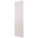 Rear wall closed, for HxW = 1600 x 300mm, IP55, grey