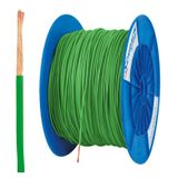 PVC Insulated Single Core Wire H05V-K 0.5mmý green (coil)