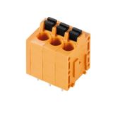 PCB terminal, 5.00 mm, Number of poles: 4, Conductor outlet direction: