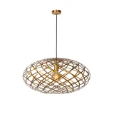 WOLFRAM Pendant  E27 O 65cm Sandy Gold