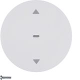KNX radio blind button quicklink R.1/R.3 polar white, velvety