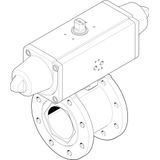 VZBC-100-FF-16-22-F0710-V4V4T-PS240-R-90-4-C Ball valve actuator unit