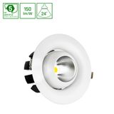 CEL MIRYDA ROUND 840 19W 230V 24DEG WHITE