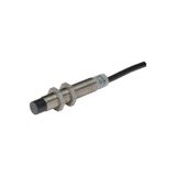 Proximity switch, E57 Premium+ Series, 1 N/O, 3-wire, 6 - 48 V DC, M12 x 1 mm, Sn= 10 mm, Semi-shielded, PNP, Stainless steel, 2 m connection cable