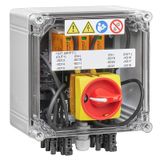 Combiner Box (Photovoltaik), 1100 V, 1 MPP, 3 Inputs / 3 Outputs per M