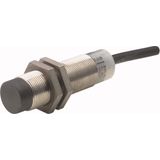 Proximity switch, E57 Premium+ Series, 1 NC, 2-wire, 20 - 250 V AC, M18 x 1 mm, Sn= 8 mm, Non-flush, Stainless steel, 2 m connection cable