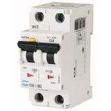 RCD/MCB combination, 13 A, 100 mA, MCB trip characteristic: B, 2p, RCD trip characteristic: LIA