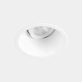 Downlight Play High Visual Confort Round Adjustable 6.4W LED warm-white 2700K CRI 90 14.4º PHASE CUT White IP23 526lm