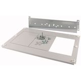 NH switch-disconnectors mounting unit, 400A, W=800mm, XNH2 3p, mounting on mounting plate