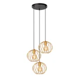 DANZA Pendant light-Matt G.-Ø50-3xE27-40W-Metal