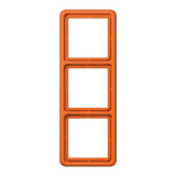 3-gang frame, orange CD583O