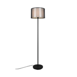 Burton floor lamp E27 matt black