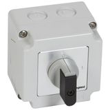 Cam switch - on/off switch - PR 12 - 4P - 16 A - 4 contacts - box 76x76 mm