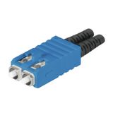 FO connector, IP20, Connection 1: SCRJ, Connection 2: gluing, crimping