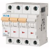 Miniature circuit breaker (MCB), 13 A, 3p+N, characteristic: C