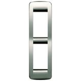 Rondò plate 2Mpan metal chrome