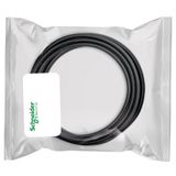 POWER CON. CABLE,ANGLED,M8-4P MALE-F 2M