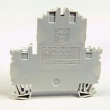 Allen-Bradley, 1492-J IEC Terminal Block, Two-Circuit Feed-Through Block, 4 mm (# 26 AWG - # 10 AWG), Standard Feedthrough, Blue,