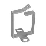 Cable Organizer Set Metal 44x60mm for mounting to 19"-rail