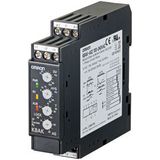 Monitoring relay 22.5mm wide, Single phase over or under current 10 to