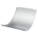 COVER FOR CONVEX DESCENDIONG CURVE 90°  - BRN  - WIDTH 65MM - RADIUS 150° - FINISHING HDG