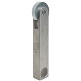 L100/300 limit switch lever - aluminum - fixed length - center steel roller