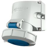 Mennekes Wall mounted recept., 32A3p6h230V, IP67 9151