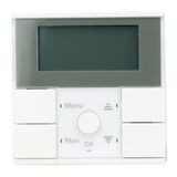 Timer module, polar white glossy, System M