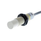 Proximity sensor, capacitive, M18, unshielded, 8 mm, AC, 2-wire, NC, 2