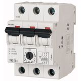 Motor-Protective Circuit-Breakers, 0,1-0,16A, 3p