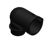 ALWD-M406 CONDUIT FTNG 90D M40 NW36 IP66 BLK