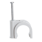 Cable clip Fixfor - for concrete materials - for cable Ø 19 mm - grey