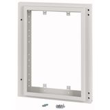 Adapterframe for IZMX16, grey