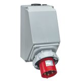 Appliance inlet P17 Pro - IP 66/67 - 380/415 V~ - 63 A - 3P+N+E