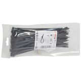 Cable tie Colring - w. 3.5 mm - L. 180 mm - sachet 100 pcs - black